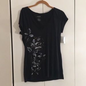 Express ladies embellished t shirt